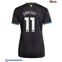 Fotballdrakt Dame Manchester United Joshua Zirkzee #11 Tredjedrakt 2025-26 Kortermet